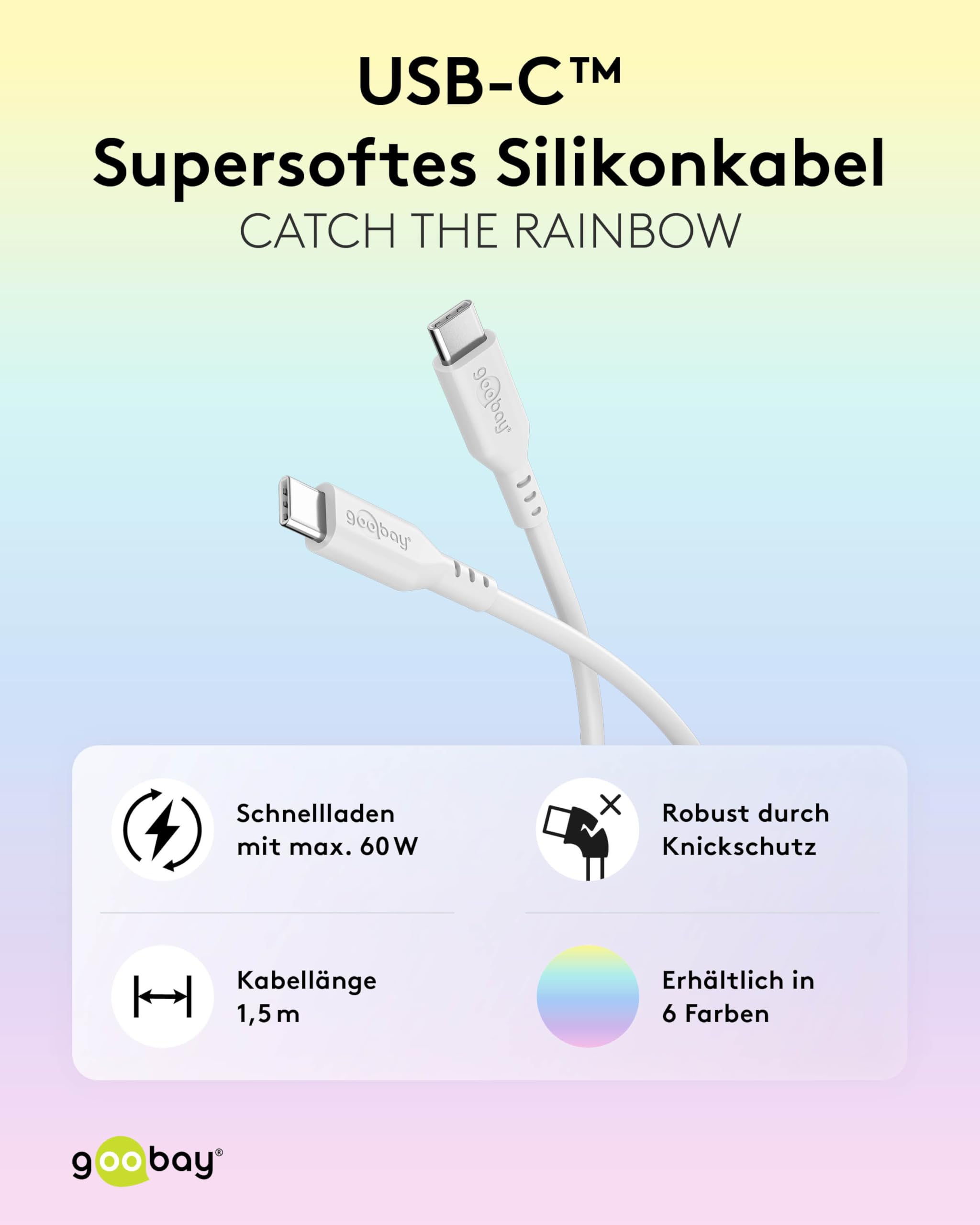 goobay-77743-usb-c-ladekabel-1-5-m-wei-60w-silikon image 3