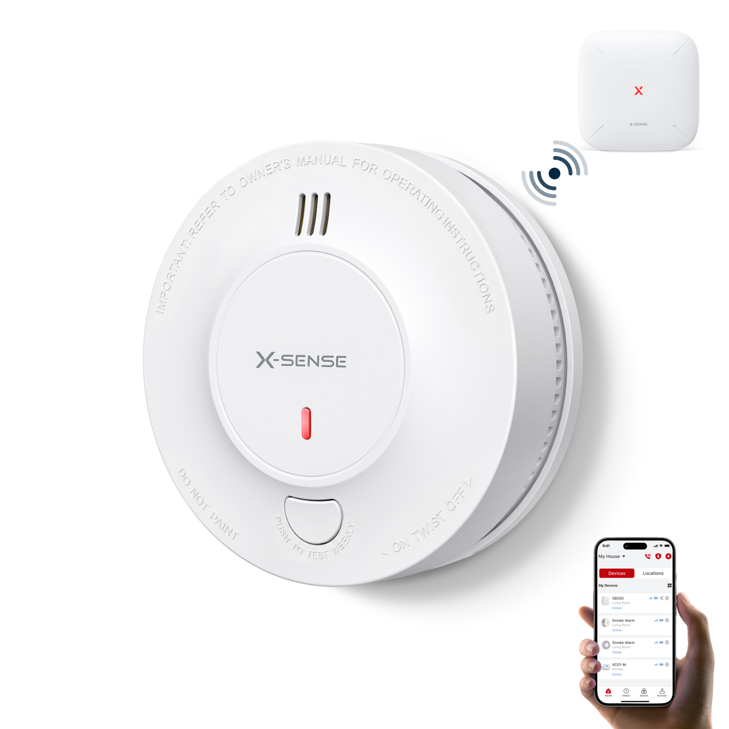x-sense-sd19-mn-rauchmelder-1-st-ck-vernetzt-mit-app image 1