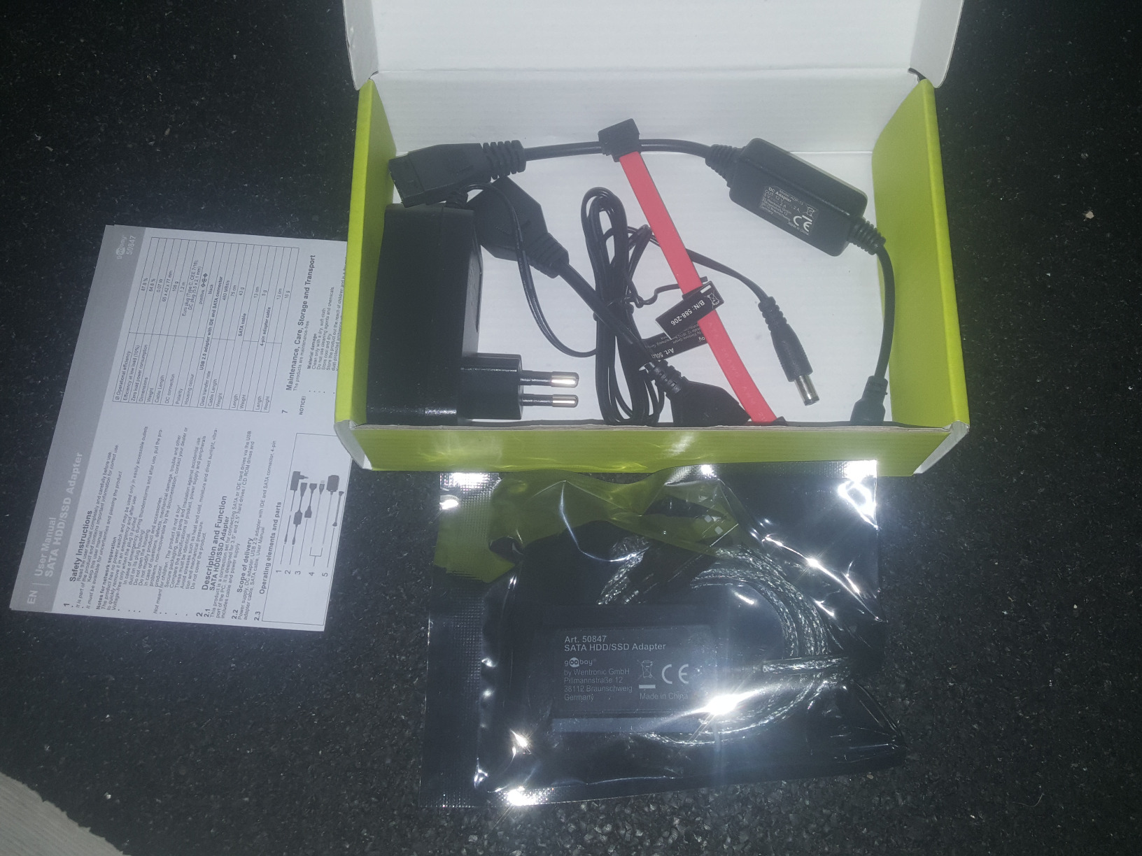 Stecker sitzen