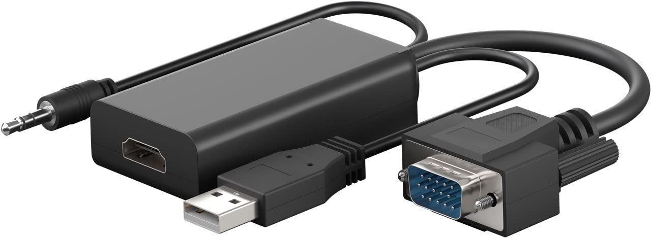 goobay-audio-video-vga-auf-hdmi-adapter-61259-full-hd-schwarz image 1