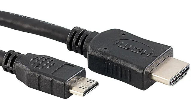 goobay-audio-video-hdmi-kabel-3m-mini-full-hd-vergoldet image 1