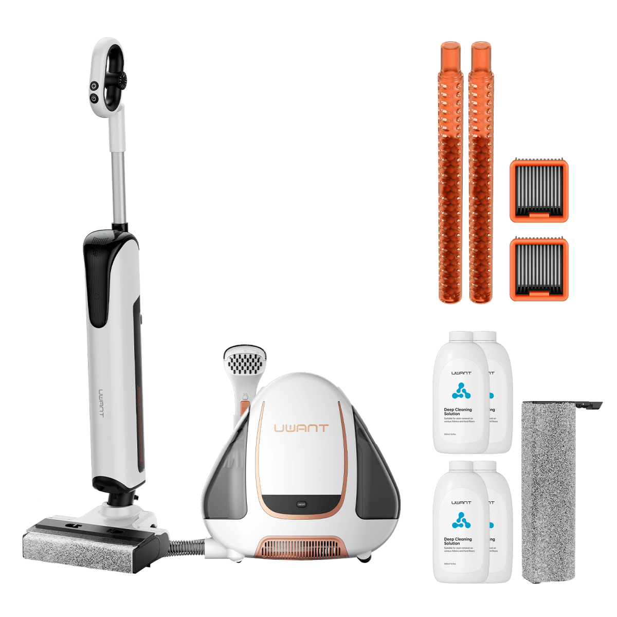 uwant-combos-d700-nasssauger-b100-teppichreiniger-set-wei image 3