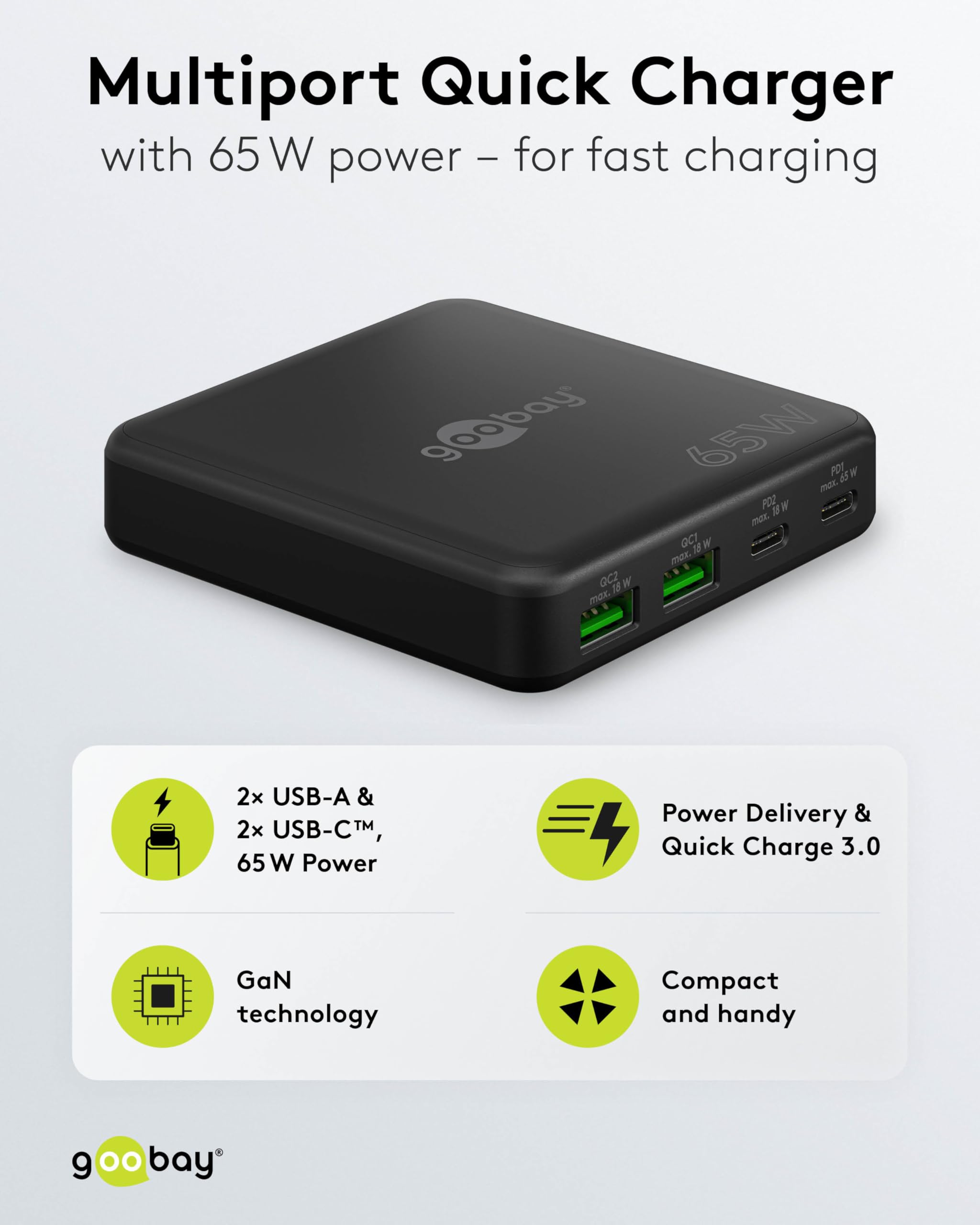 goobay-notebook-pc-multiport-ladeger-t-65-w-gan-4-port image 2