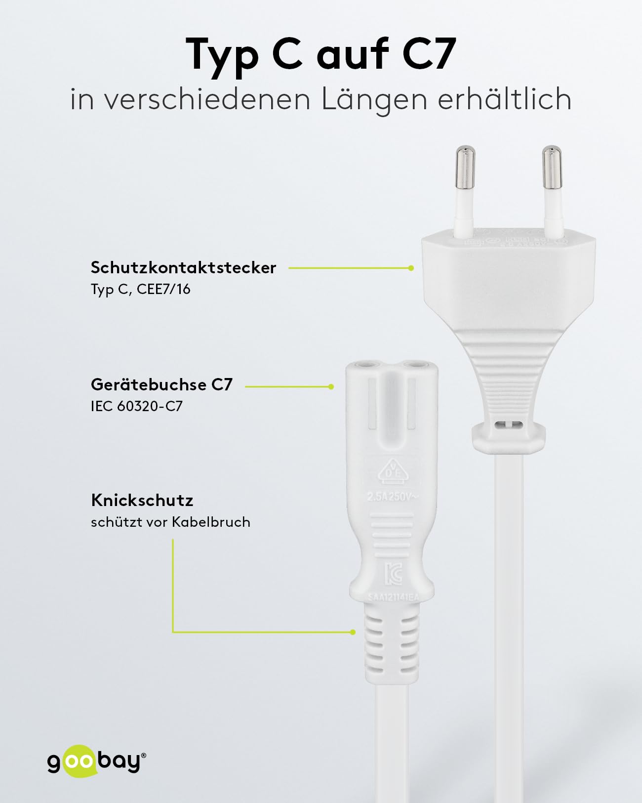 goobay-power-93988-euro-netzkabel-5m-wei-c7 image 3