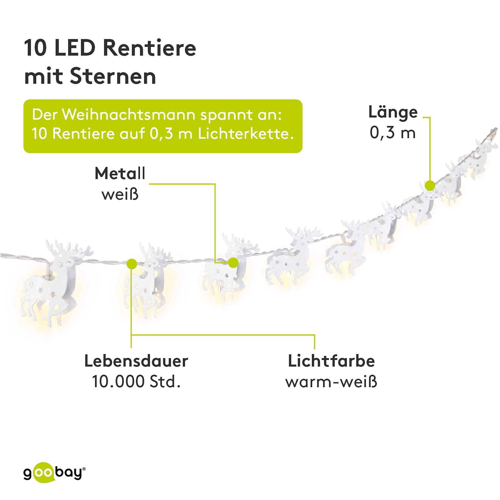 goobay-power-led-lichterkette-rentier-10-leds-warmwei-timer image 3