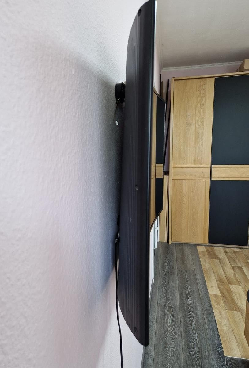 Hängt sehr flach