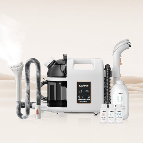 uwant-b200-dampfreiniger-set-mit-dampfb-rste-12k-pa image 1