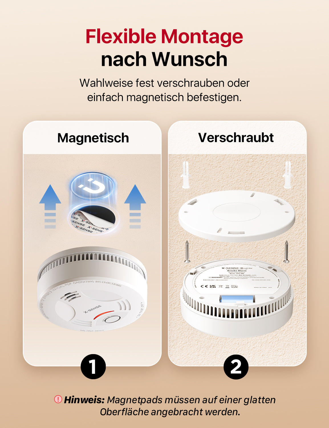 x-sense-sd11-mr-vernetzter-rauchmelder-1-st-ck-magnetmontage image 8