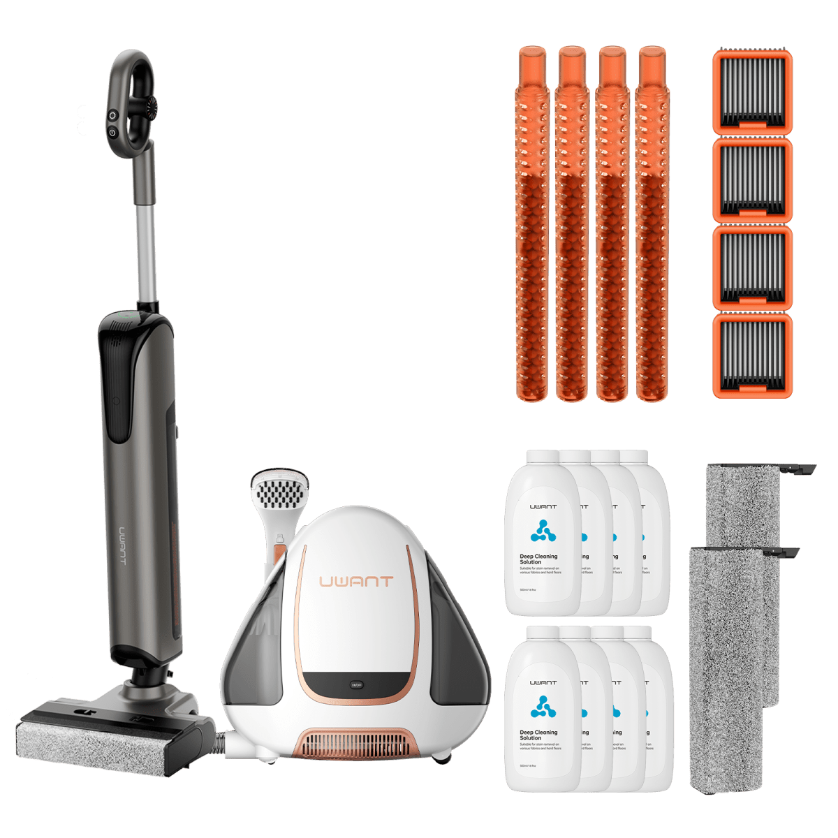 uwant-combos-d700-nasssauger-b100-teppichreiniger-set-wei image 8