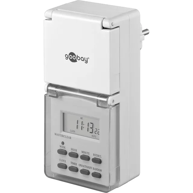 goobay-power-51301-digitale-zeitschaltuhr-1-st-ck-ip44-outdoor image 1