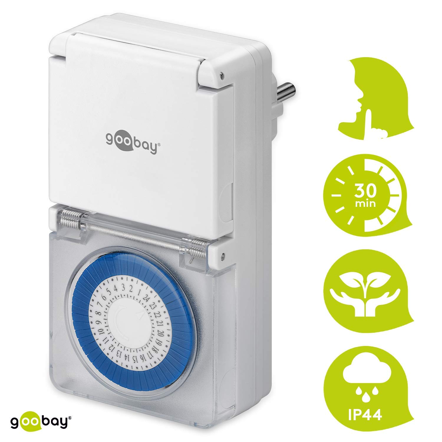 goobay-power-zeitschaltuhr-aussen-ip44-analog-3er-set image 2