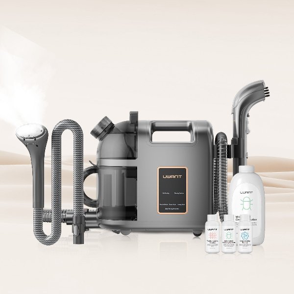 uwant-b200-dampfreiniger-set-mit-dampfb-rste-12k-pa image 2