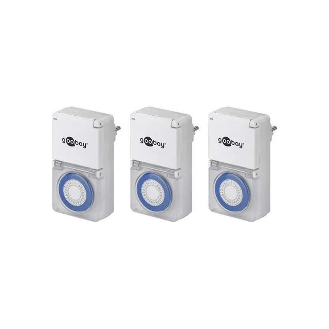 goobay-power-zeitschaltuhr-aussen-ip44-analog-3er-set image 1