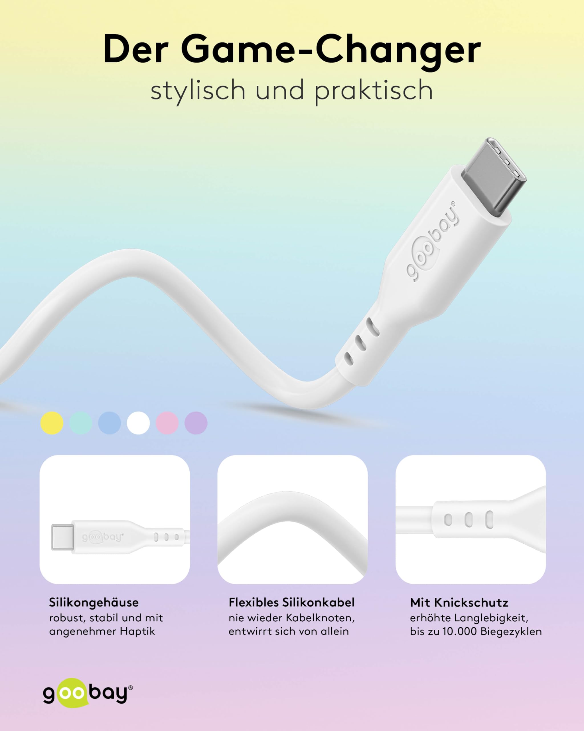 goobay-77743-usb-c-ladekabel-1-5-m-wei-60w-silikon image 4