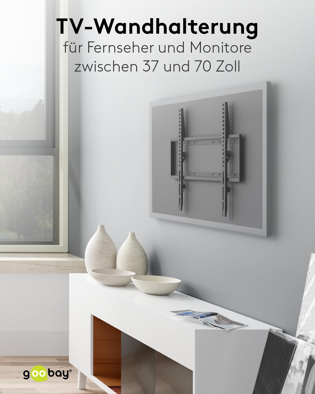 goobay-mounts-basic-fixed-m-tv-wandhalterung-32-55-zoll-starr image 7