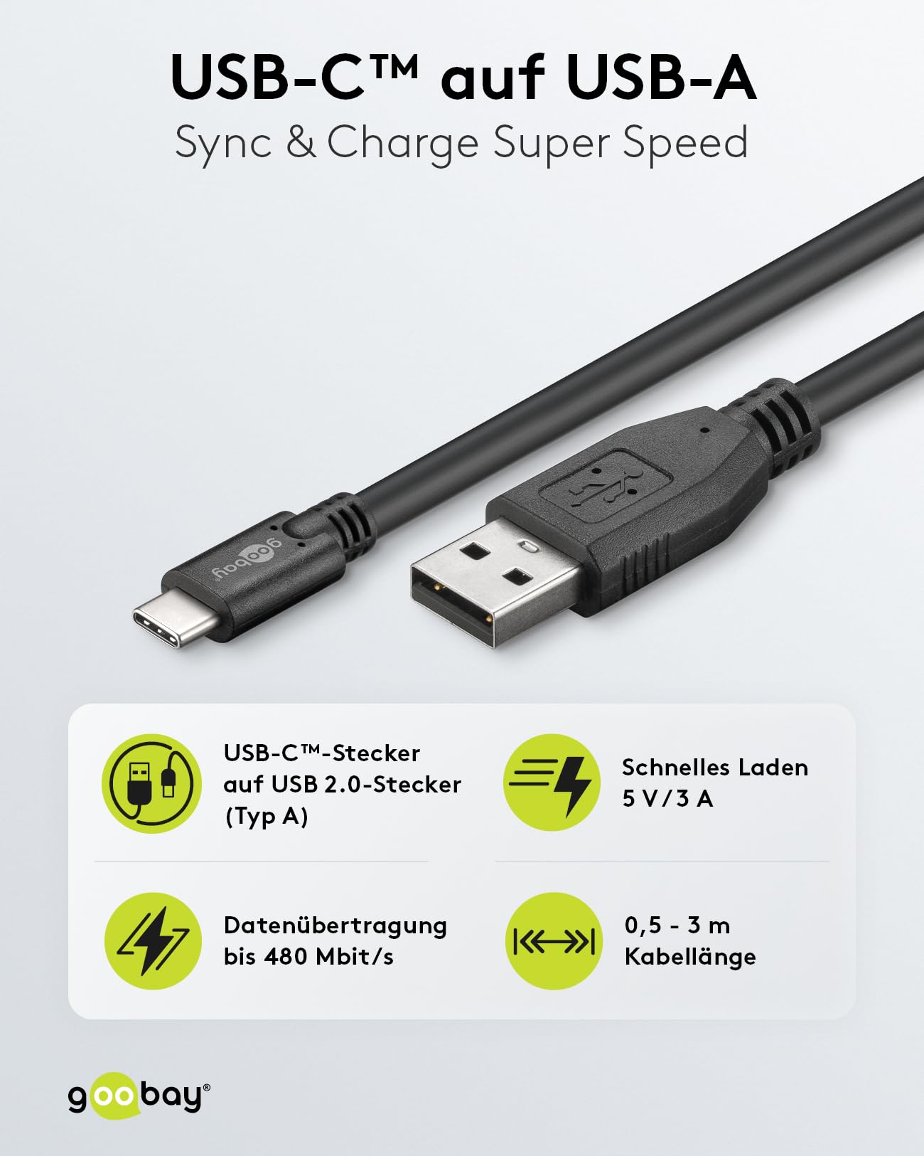 goobay-mobility-55466-usb-a-c-kabel-1m-3a-schwarz image 2