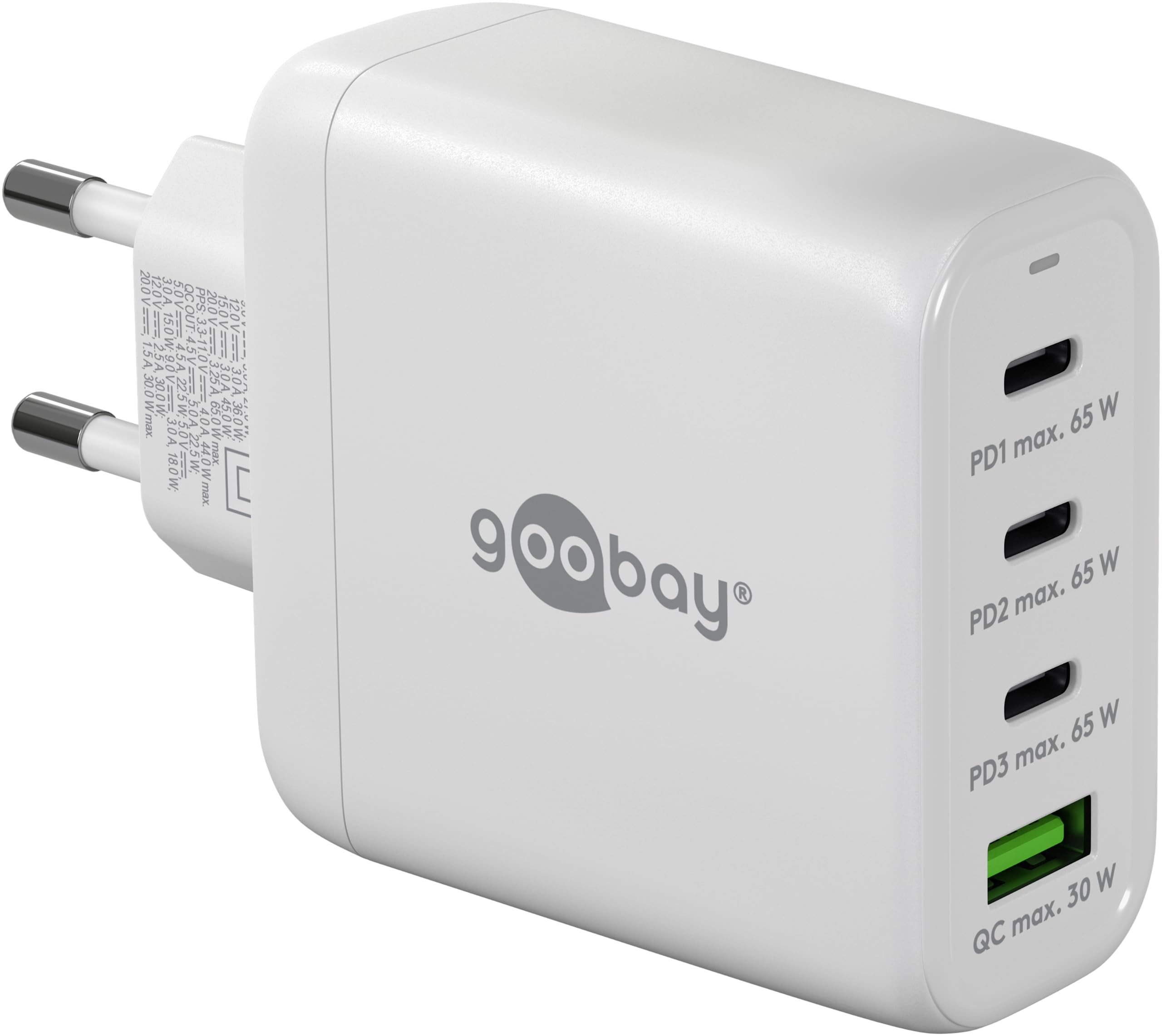 goobay-64822-usb-c-pd-ladeger-t-68w-4-fach-wei image 1