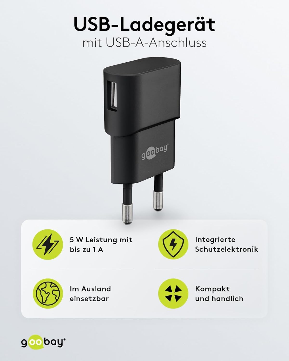 goobay-mobility-usb-netzteil-5-w-1a-schwarz-usb-a image 2
