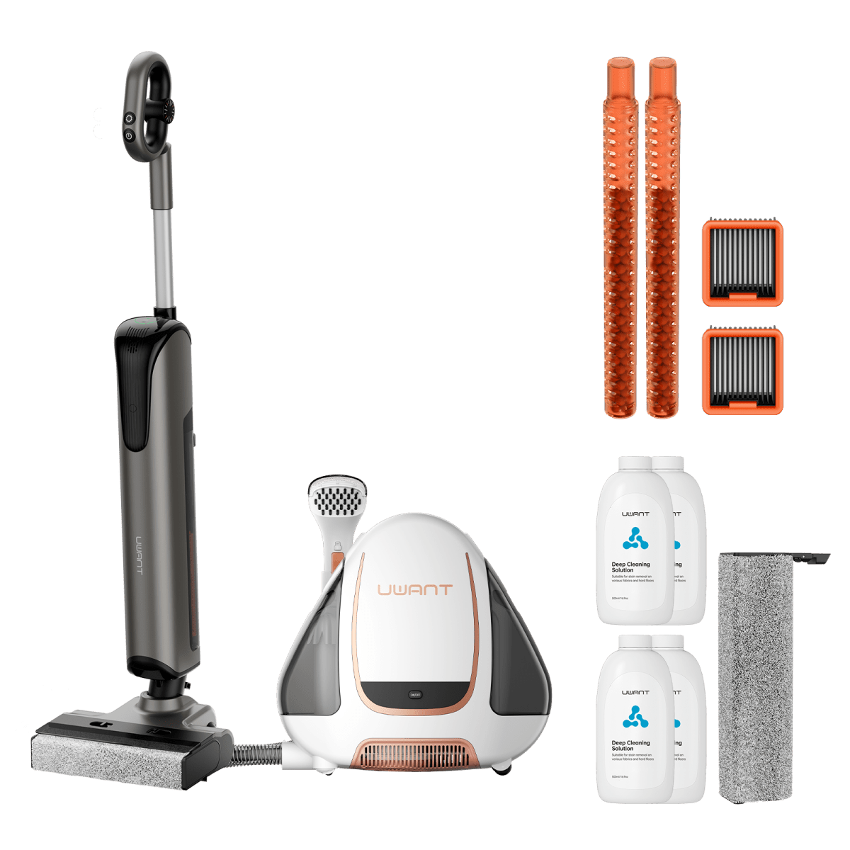 uwant-combos-d700-nasssauger-b100-teppichreiniger-set-wei image 7