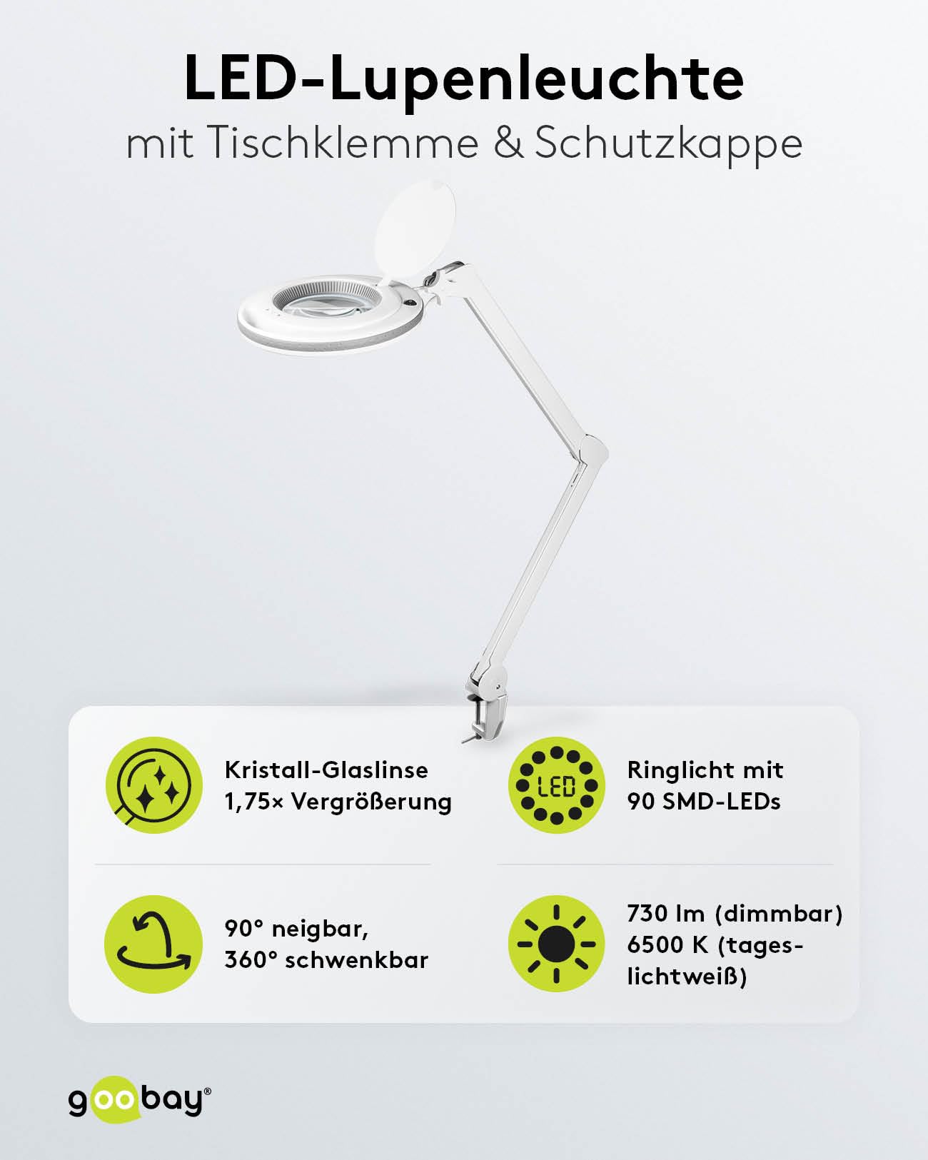goobay-60362-led-lupenleuchte-klemme-1-75x-6400k-wei image 2