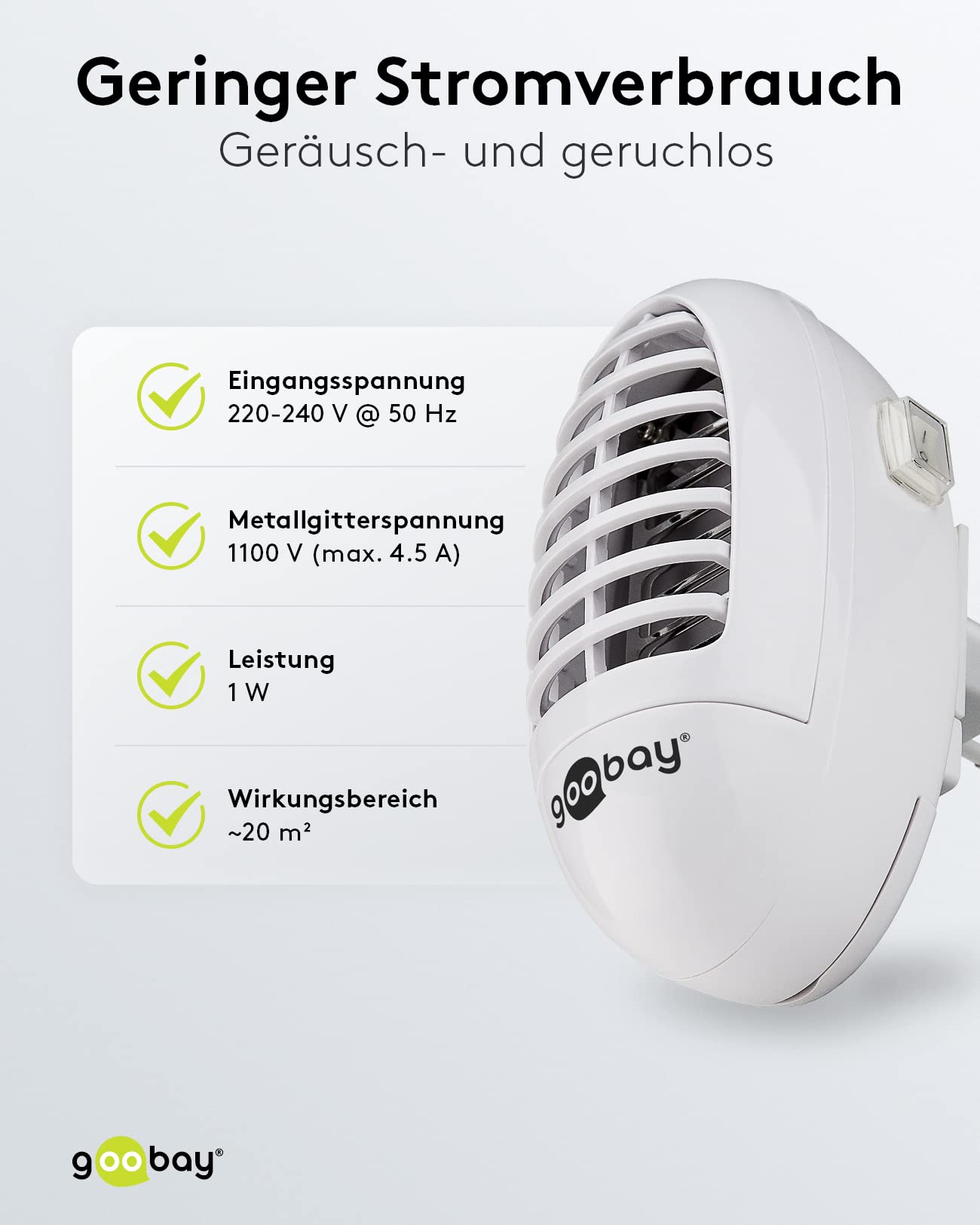 goobay-uv-led-insektenvernichter-steckdose-wei-1w-20m image 6