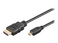goobay-hdmi-auf-micro-hdmi-kabel-1m-4k-schwarz image 1