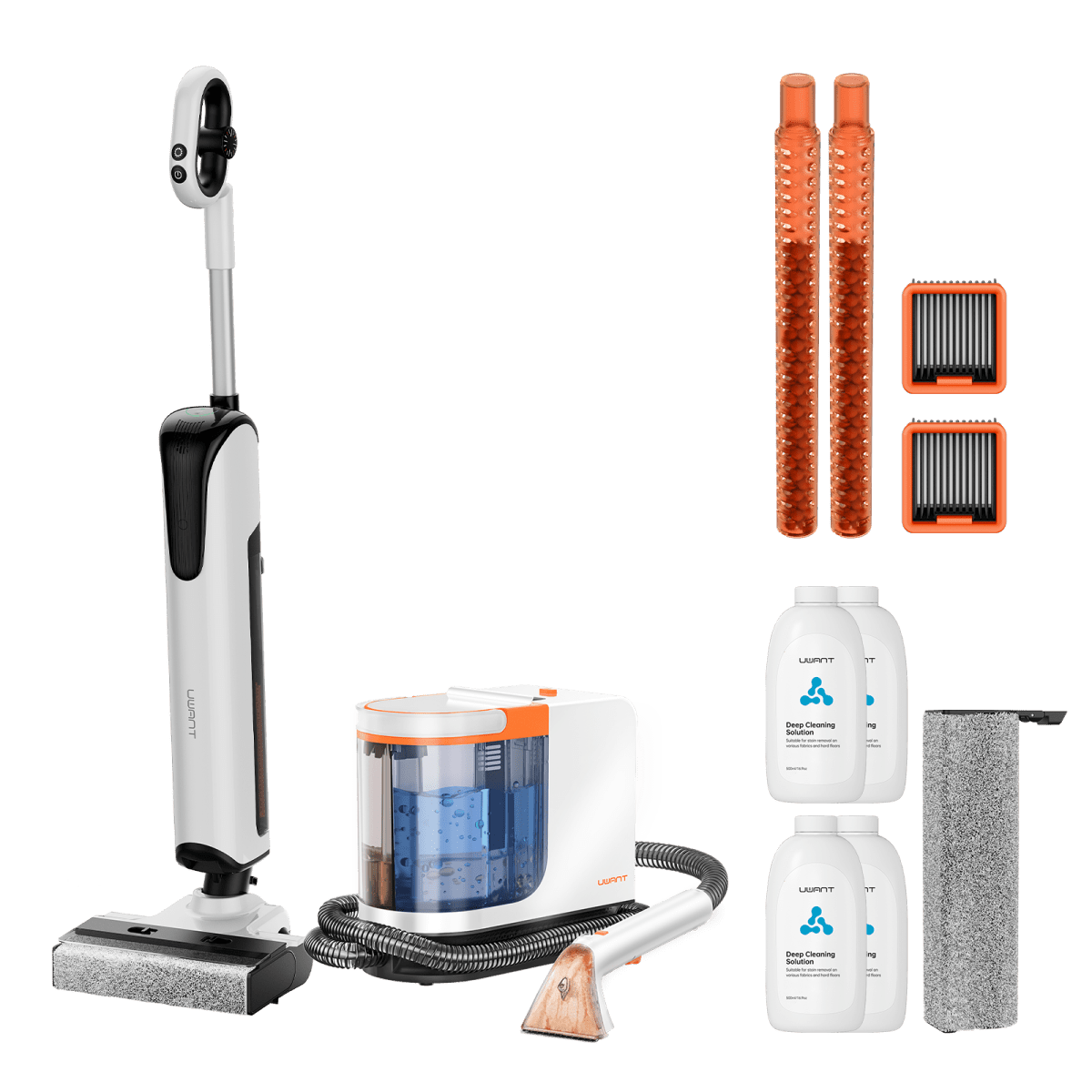 uwant-combos-d700-b300-pro-staubsauger-wei-mit-teppichreiniger image 3