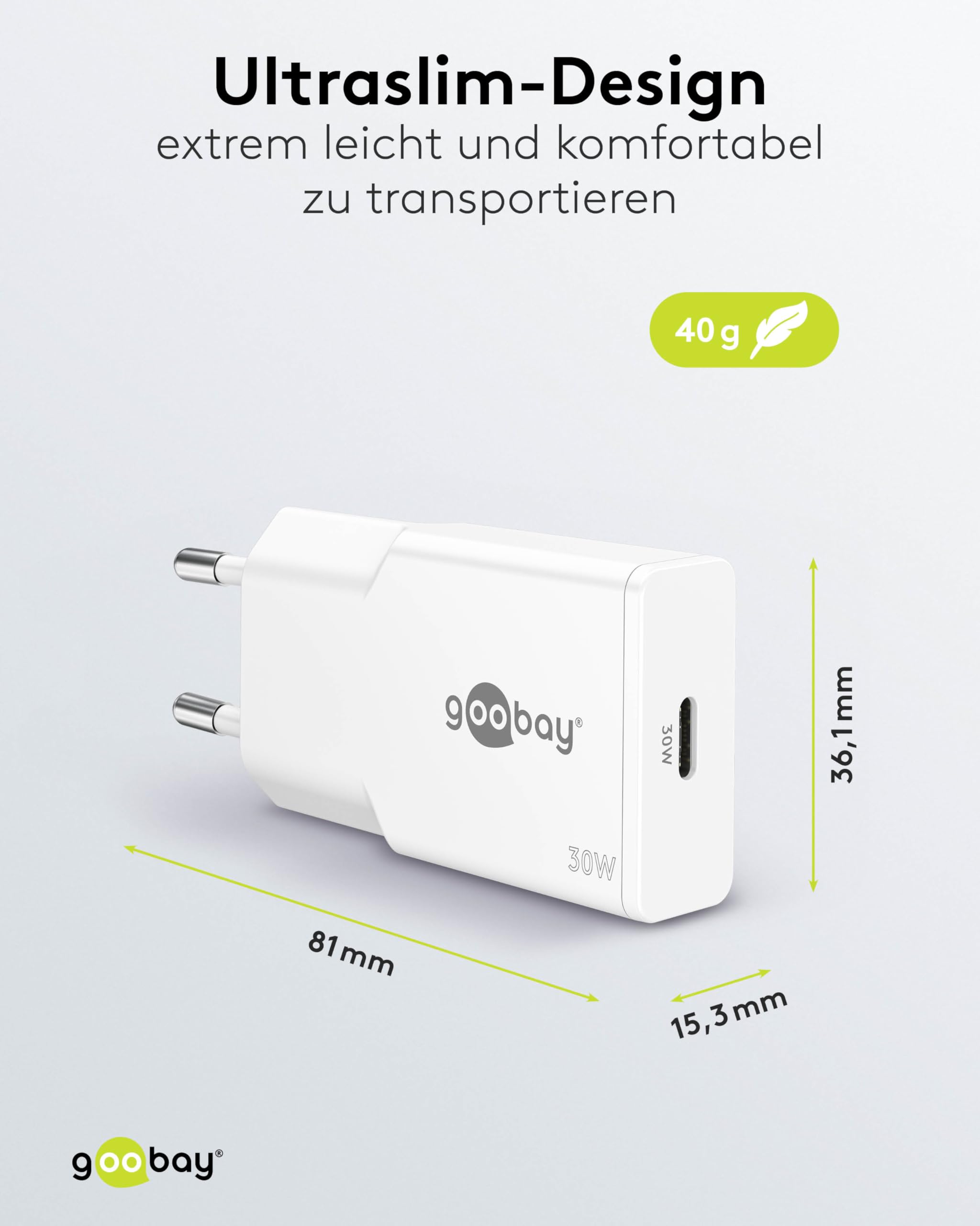 goobay-mobility-usb-c-gan-ladeger-t-30w-slim-wei-single image 3