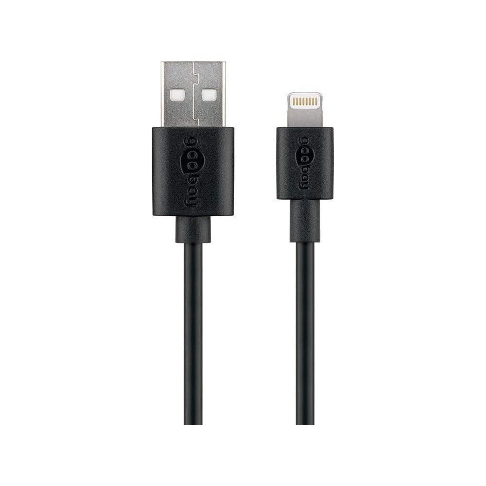 goobay-mobility-63523-lightning-kabel-1m-schwarz-mfi image 1