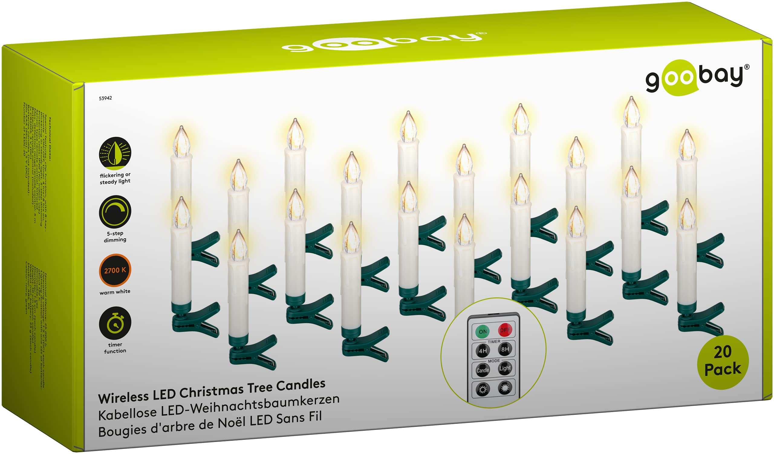 goobay-power-53942-led-baumkerzen-20er-set-wei-timer image 1