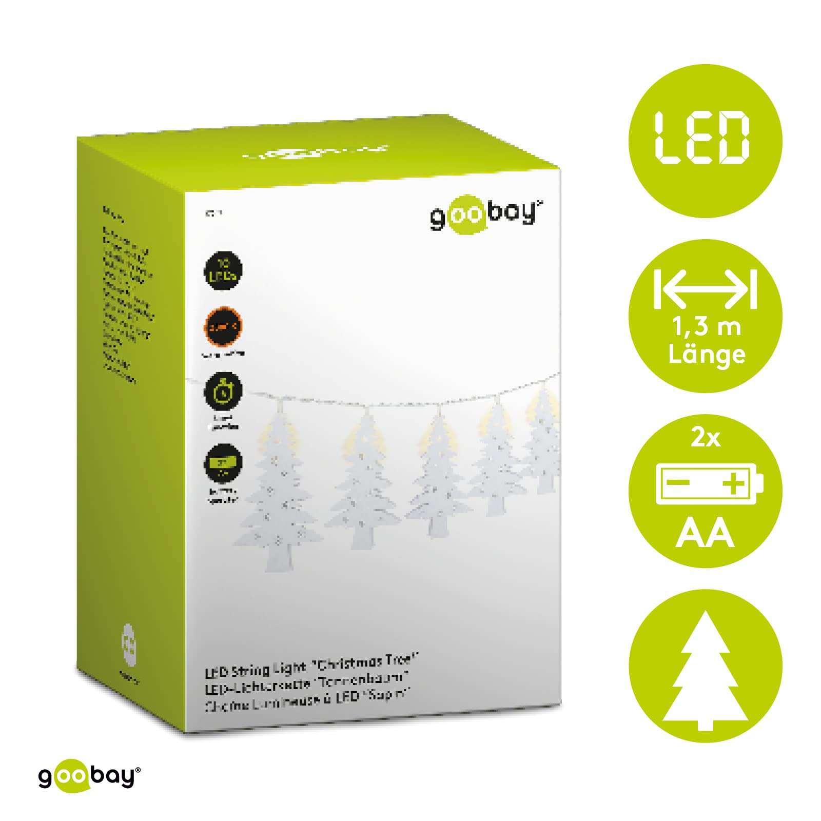 goobay-power-led-lichterkette-10-leds-tannenbaum-wei-1-3m image 2