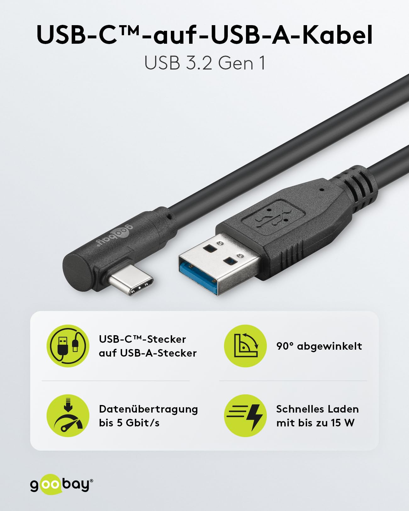 goobay-66504-usb-a-auf-usb-c-kabel-3-m-winkel-schwarz-15w image 2