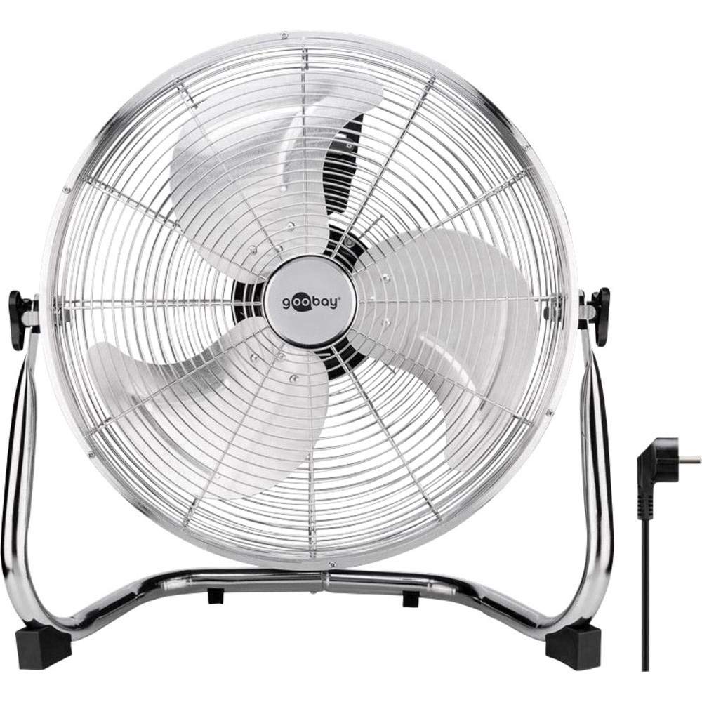 goobay-power-39510-retro-bodenventilator-metall-16-zoll-silber image 2