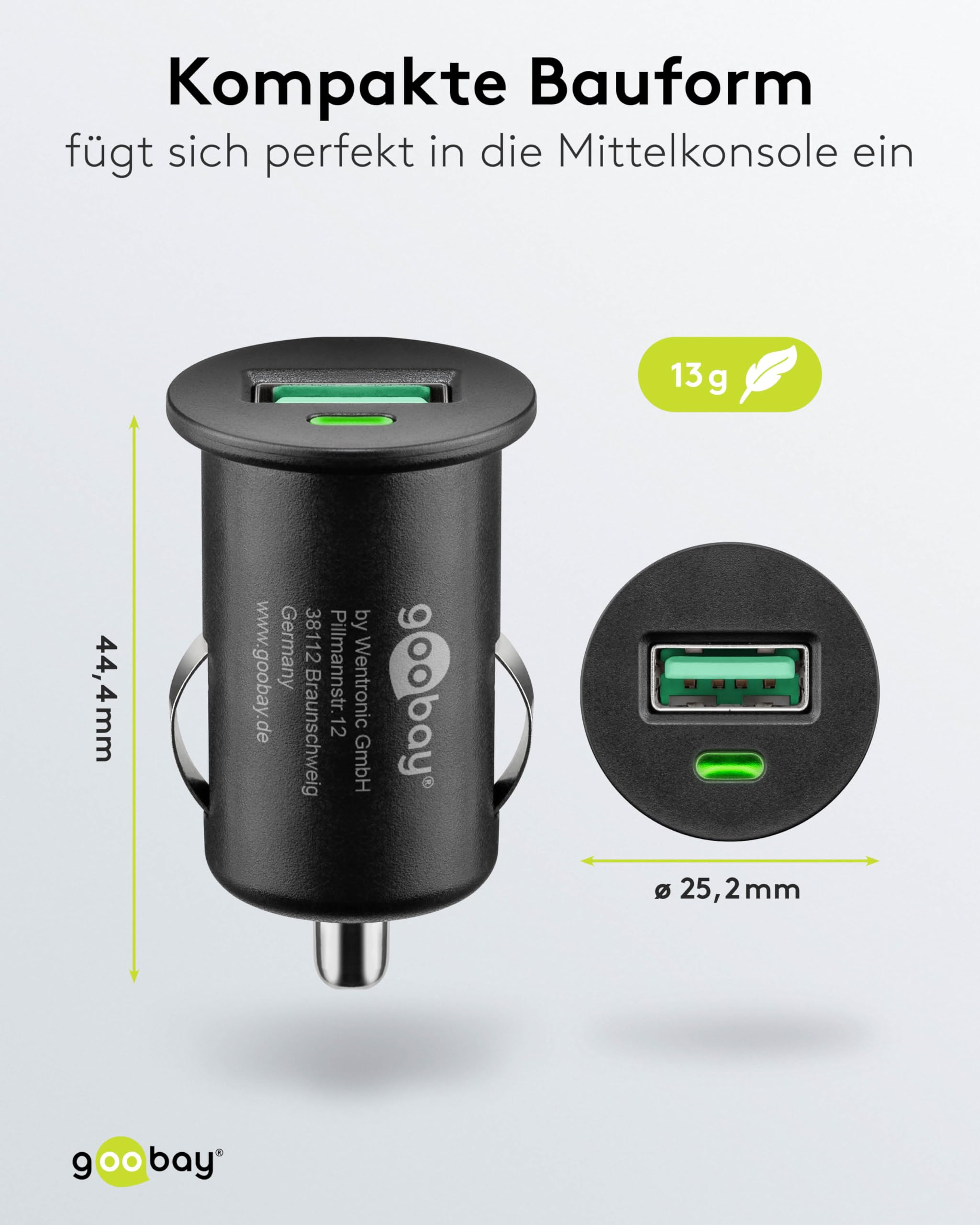 goobay-mobility-usb-auto-ladeger-t-18w-quick-charge-12-24v image 3