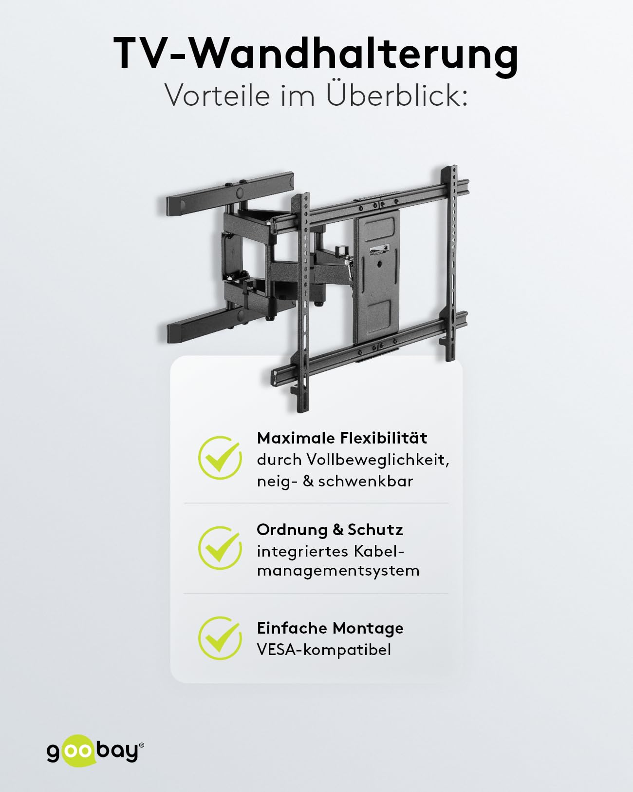 goobay-mounts-49932-tv-wandhalterung-37-70-zoll-schwenkbar image 6