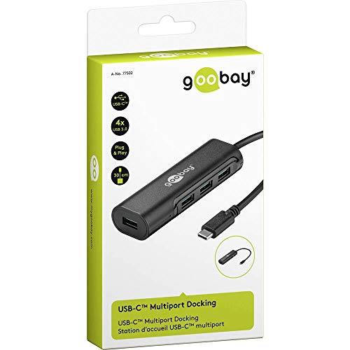 goobay-notebook-pc-77502-usb-c-hub-4x-usb-3-0-schwarz image 5