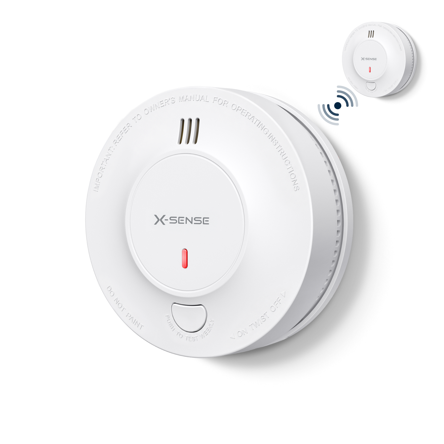 x-sense-sd19-w-rauchmelder-funkvernetzt-1-st-ck-10-jahre image 1