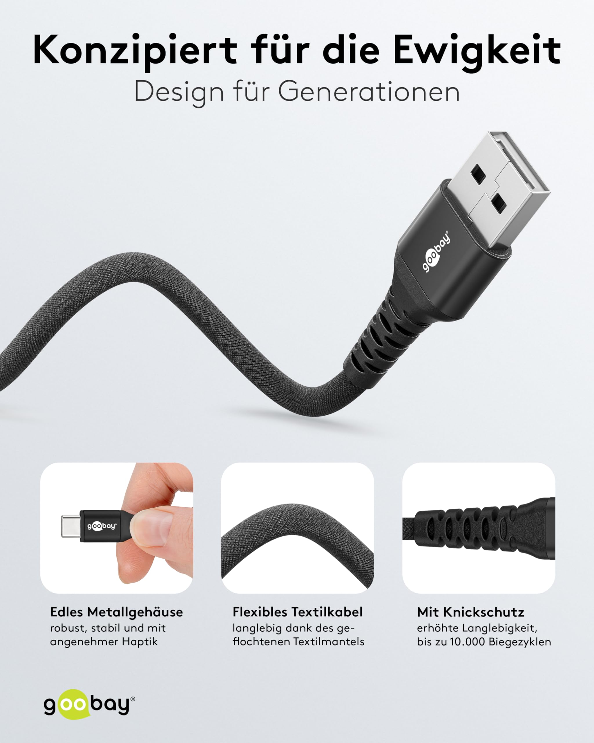 goobay-mobility-74525-usb-a-c-kabel-0-5m-60w-schwarz-textil image 3