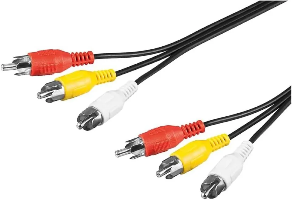 goobay-50380-cinchkabel-1-5m-3x-cinch-geschirmt-schwarz image 1