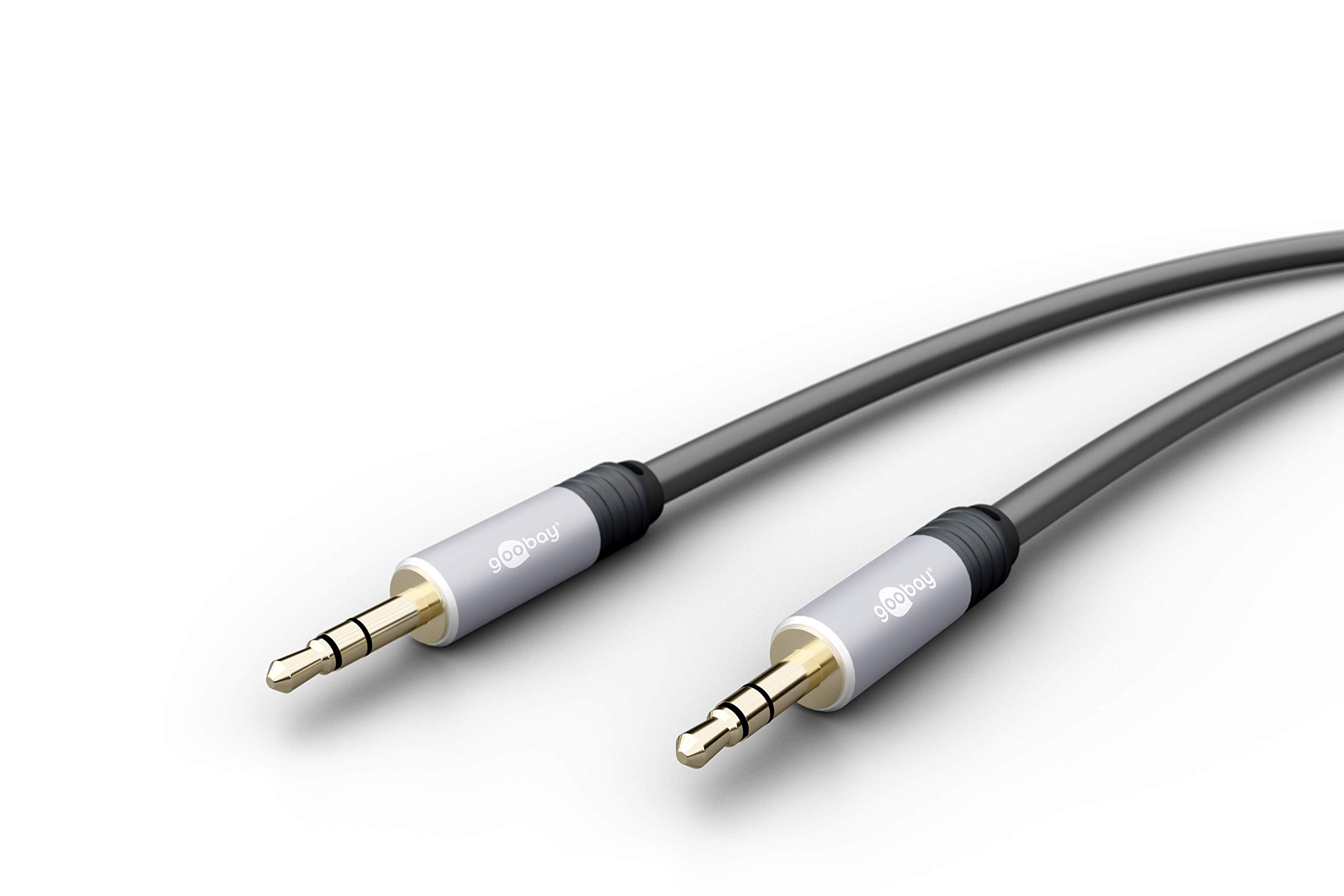 goobay-audio-video-klinke-klinke-aux-kabel-1-5m-schwarz-stereo image 1