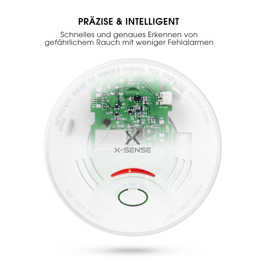 x-sense-sd11-rauchmelder-1-st-ck-mit-10-jahre-batterie image 2