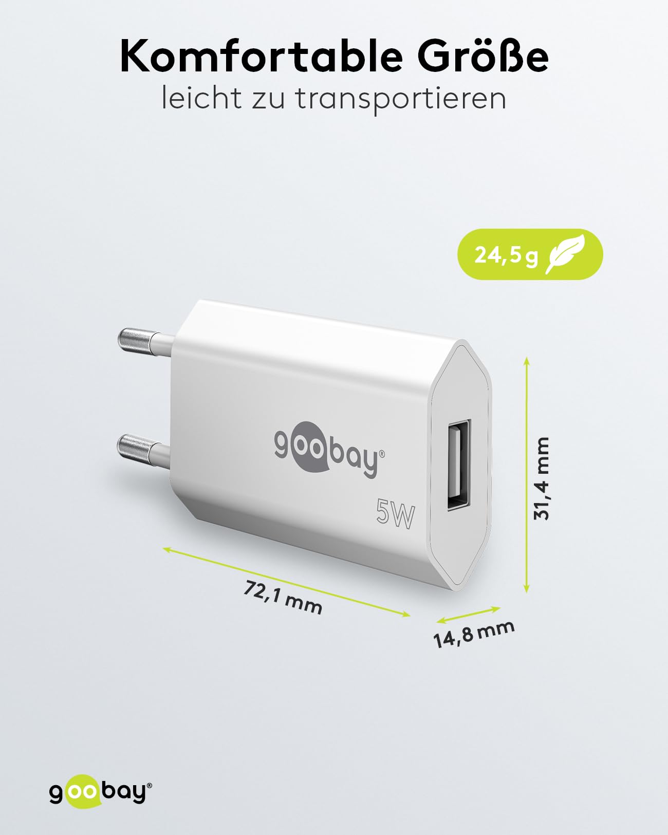 goobay-mobility-44950-usb-netzteil-5w-1a-steckdose-wei image 3