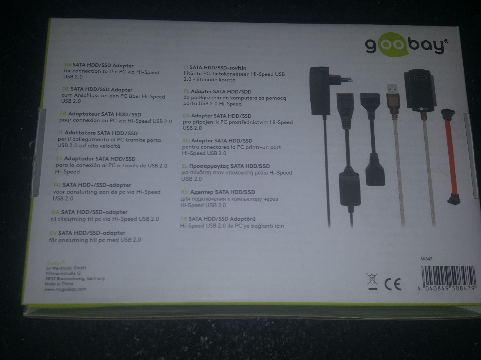 SATA passt