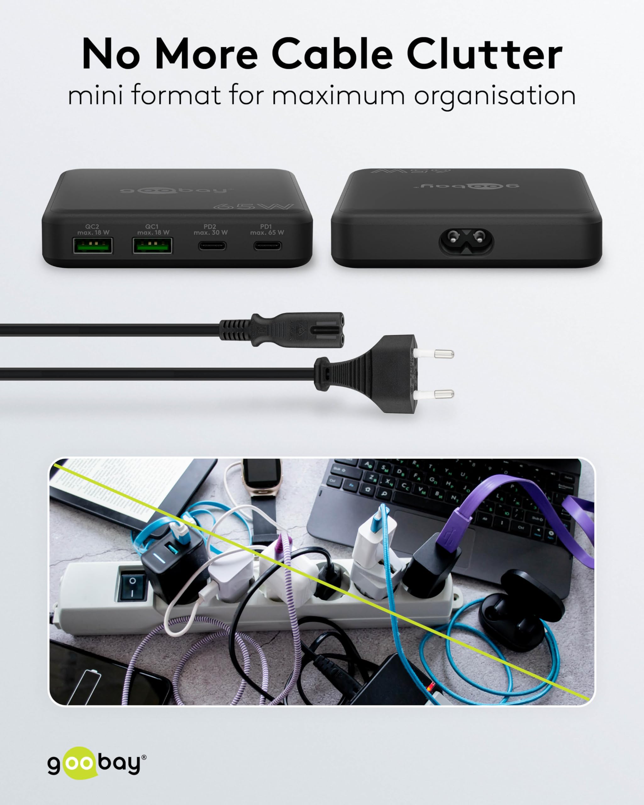 goobay-notebook-pc-multiport-ladeger-t-65-w-gan-4-port image 6