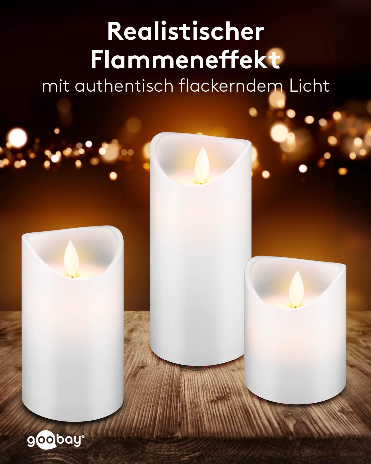 goobay-led-kerze-timer-10-cm-wei-echtwachs-warm image 3