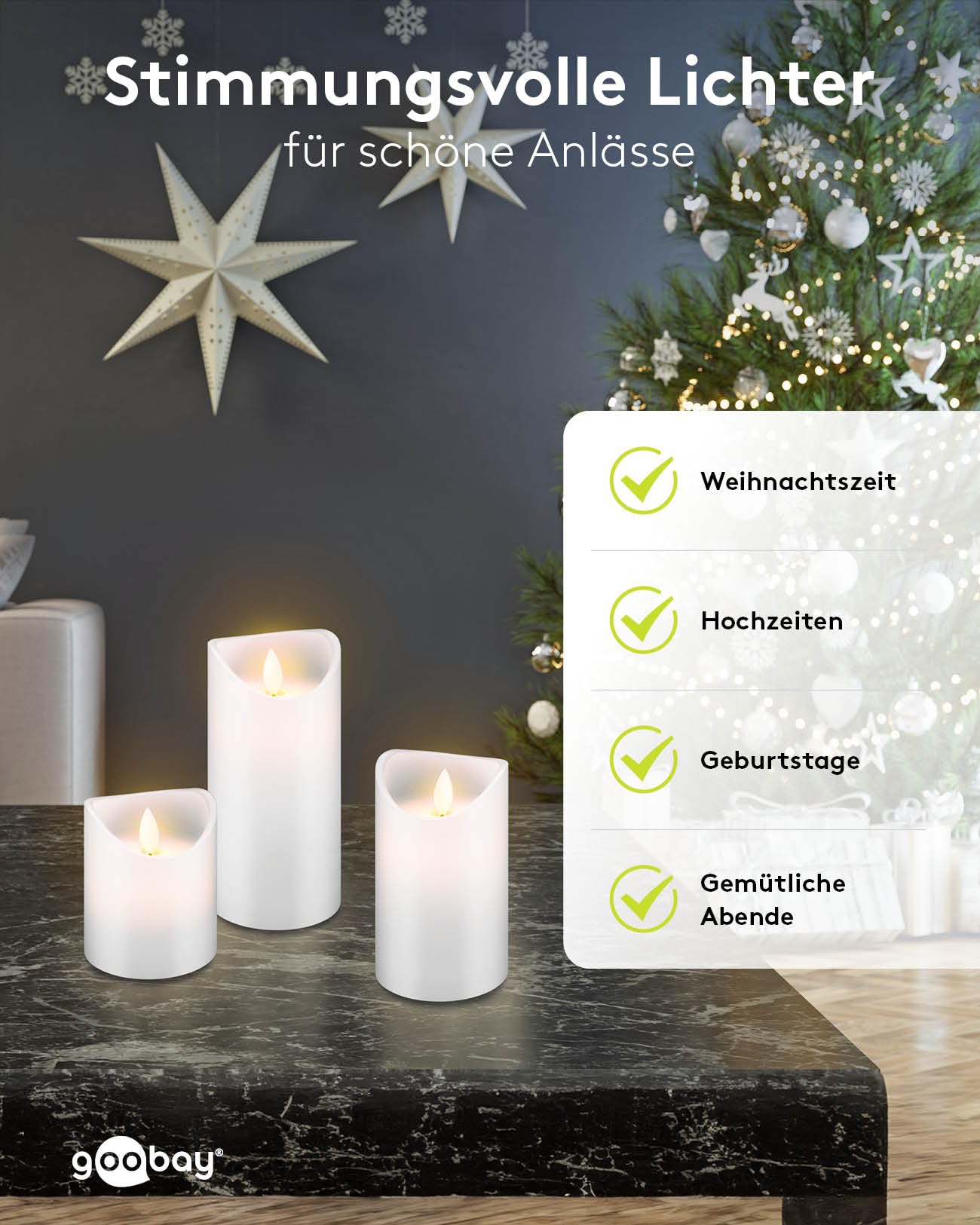 goobay-led-kerze-timer-10-cm-wei-echtwachs-warm image 6